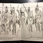Final project: Illustrated Diary: Fill Your Sketchbook with Experiences. Traditional illustration, Sketching, Drawing, Sketchbook & Ink Illustration project by Elitsour Lion - 03.14.2022