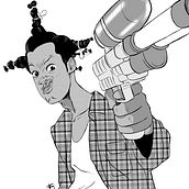 Whatchu’ say about my mama?!. Traditional illustration, Design, Manga, Comic, Digital Illustration, Digital Drawing, Digital Design, and Character Design project by Ernesto Cifuentes - 10.12.2020
