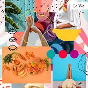 Moodboards. Interior Design, Architecture, Decoration, Furniture Design, Making, Spatial Design, Traditional illustration, Digital Illustration, and Collage project by Lucía Sabrina - 03.22.2022