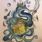 Il mio progetto del corso: Tecniche ad acquerello per illustrazioni da sogno. Traditional illustration, Drawing, Watercolor Painting, and Editorial Illustration project by antonella_mesiano - 03.22.2022