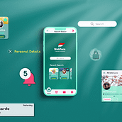 UI/UX Design. Un projet de UX / UI , et Conception d'applications de Husnain Manzoor - 30.11.2021