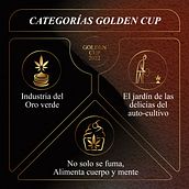 Invitación a la Medicinal Golden Cup. Events, Advertising, Br, ing & Identit project by orianakefer - 03.22.2022