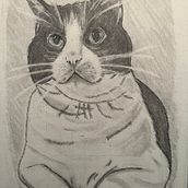 Cocco potrait. Traditional illustration project by Antonio Console - 03.22.2022