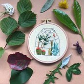 Plant Inspired Embroidery. Arts, Crafts, Fiber Arts, and Embroider project by Melissa - 03.22.2022