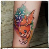 My project for course: Artistic Tattoos in Full Color. Traditional illustration, Drawing, Digital Illustration, Tattoo Design, and Digital Drawing project by Beatriz Sousa - 03.22.2022