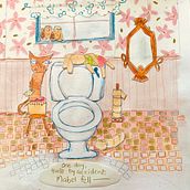 My project for course: Children's Narrative Illustration with Mixed Techniques. Un proyecto de Ilustración tradicional, Collage, Dibujo a lápiz, Ilustración infantil, Narrativa, Pintura gouache y Álbum ilustrado						 de Jen Storer - 23.03.2022