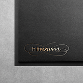 MEU PROJETO | bittersweet. . Br, ing, Identit, Graphic Design, T, pograph, Logo Design, T, pograph, and Design project by Vinícius de Medeiros Lopes - 03.23.2022