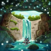 Mon projet du cours : Scènes atmosphériques colorées et lumineuses sur Procreate . Een project van Traditionele illustratie y Digitale illustratie van maryamtimimi - 23.03.2022