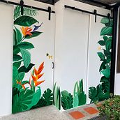 Abre la puerta a la naturaleza . Een project van Acr y lschilderij van MariFer SalAngo - 23.03.2022