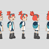Meu projeto do curso: Design de personagens para animação com Photoshop. Un progetto di Animazione, Character design e Animazione di personaggi di Clara Monteiro - 23.03.2022