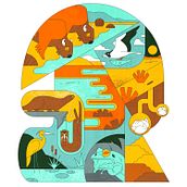 My project for course: Stylized Vector Illustration with Color and Character. Traditional illustration, Graphic Design, Vector Illustration, and Digital Illustration project by Genevieve St. Charles Monet - 03.24.2022