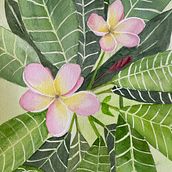 My project for course: Negative Watercolor Painting for Botanical Illustration. Traditional illustration, Watercolor Painting, and Botanical Illustration project by jmpitt2 - 03.24.2022