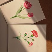 Botanical illustration. Projekt z dziedziny Trad, c i jna ilustracja użytkownika angi_ivascu - 24.03.2022