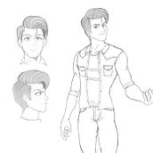 Mi Proyecto del curso: Creación de personajes manga. Traditional illustration, Character Design, Comic, and Manga project by Erick Ureña Lescure - 03.22.2022