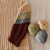 Mi Proyecto del curso: Crochet: crea prendas con una sola aguja. Un progetto di Fashion design, Fiber Art, DIY, Uncinetto e Textile Design di Alexandra Casanova Zueco - 24.03.2022