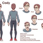 Mi Proyecto del curso: Creación de personajes manga. Een project van Traditionele illustratie, Ontwerp van personages, Stripboek y Manga van Cristian García - 23.03.2022