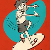 Meu projeto do curso: Design de personagens estilo cartoon com Procreate. Un proyecto de Ilustración tradicional, Diseño de personajes e Ilustración digital de Felipe Carneiro - 24.03.2022