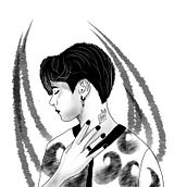 Mi Proyecto del curso: Técnicas de dibujo tradicional con Procreate. Ilustração tradicional, Desenho, Ilustração digital, Desenho de retrato, e Desenho digital projeto de Franky Alexander Vargas Guerrero - 25.03.2022