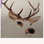 My project for course: Expressive Animal Portraits in Watercolor. Un progetto di Illustrazione tradizionale, Pittura ad acquerello, Disegno realistico e Illustrazione naturalistica di Maike Anna Mueller - 25.03.2022