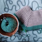 Comenzando mi pieza Top-down. Crochet project by Sei - 03.25.2022
