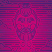 Viruxe Electric Trio. Un progetto di Graphic design, Packaging, Design di loghi, Illustrazione tradizionale e Musica di Javier Gutiérrez - 26.03.2022