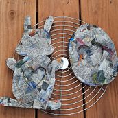 Mein Kursprojekt: Pappmaschee für Anfänger: Bunte Figuren selber machen. Een project van Ontwerp van personages, Speelgoedontwerp y Art to van Tamara Sutter - 28.03.2022