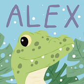 Alex - Bachelorarbeit. Traditional illustration project by Jessica Smirnow - 03.27.2022