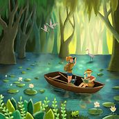 Mon projet du cours : Illustrations fantastiques avec Procreate. Un proyecto de Ilustración tradicional, Ilustración digital y Dibujo digital de Cindy Tardiou - 27.03.2022