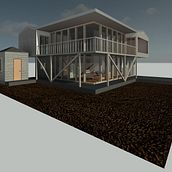Mi Proyecto del curso: Diseño y modelado arquitectónico 3D con Revit. 3D, Architecture, Interior Architecture, 3D Modeling, Digital Architecture, and ArchVIZ project by Carlos Mario García López - 03.27.2022