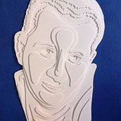 Mi Proyecto del curso: Retratos 3D con capas de papel Ein Projekt aus dem Bereich H, werk, Bildende Künste und Kartonmodellbau von Alejandra Paione - 27.03.2022
