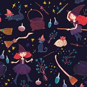Meu projeto do curso: Design de padrões ilustrados. Design, Traditional illustration, Pattern Design, and Printing project by Gabriela Marques - 03.28.2022