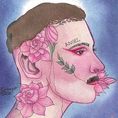 My project for course: Illustrated Portrait in Watercolor. Un projet de Illustration traditionnelle, Beaux Arts, Peinture, Dessin, Aquarelle, Dessin de portrait , et Dessin artistique de Eduardo Lorenzana - 28.03.2022
