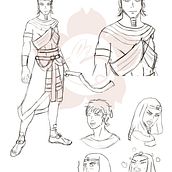 Mi Proyecto del curso: El arte del manga: dibuja personajes únicos. Un progetto di Character design, Disegno a matita, Disegno, Illustrazione con inchiostro e Manga di Tetsuya c - 28.03.2022