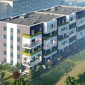 wizualizacja i animacja architektoniczna budynku mieszkalnego wielorodzinnego Ein Projekt aus dem Bereich 3-D-Modellierung, ArchVIZ, 3-D-Design, 3-D-Animation, Animation und Architektur von Sławomir Bartela - 02.07.2020