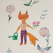 My project for course: Delicate Watercolors for Narrative Illustration. Traditional illustration, Watercolor Painting, and Children's Illustration project by ccoquelicot7 - 03.28.2022