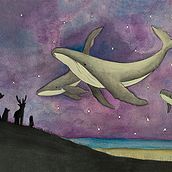 Uno strano suono nel bosco. Un projet de Illustration traditionnelle , et Littérature jeunesse de Natalia Stagno - 28.03.2022