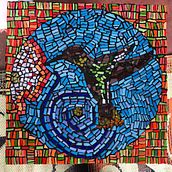 Il mio progetto del corso: Introduzione alla tecnica del mosaico. Un proyecto de Artesanía, Diseño, creación de muebles					, Decoración de interiores, Cerámica y DIY de giogueves - 18.03.2022