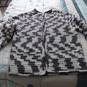 Mi Proyecto del curso:  Top-down: prendas a crochet de una sola pieza. Een project van  Modeontwerp, Textiel, DIY, Haken y Textielontwerp van elenamaria143 - 28.03.2022