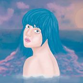 Through the clouds. Un proyecto de Ilustración digital de Alejandra - 26.09.2021