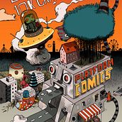 2020 10K Challenge (Portada digital). Un proyecto de Ilustración tradicional, Diseño gráfico, Diseño y Cómic de Mauricio Barriga - 29.03.2022