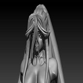 Modelo de personaje anime. 3D, Character Design, 3D Modeling, 3D Character Design, and 3D Design project by Mario Jesus Baquero Vivas - 03.27.2022