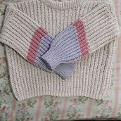 Mi Proyecto del curso: Crochet: crea prendas con una sola aguja. Un progetto di Fiber Art, DIY, Uncinetto e Textile Design di Angie Villalobos - 29.03.2022