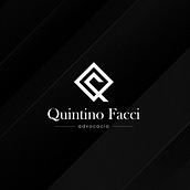 Quintino Facci Advocacia - Law  (Brazil). Design, Br, ing, Identit, Graphic Design, and Logo Design project by joaomatheusbernardi - 10.09.2021