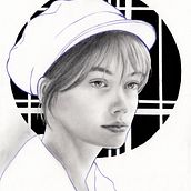 Françoise Hardy. Un proyecto de Pintura acrílica y Dibujo a lápiz de Tina Ritter - 29.03.2022