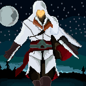 Mi Proyecto del curso: Técnicas de ilustración en pixel art. Traditional illustration, Digital Illustration, and Pixel Art project by Joel Mamani - 03.29.2022