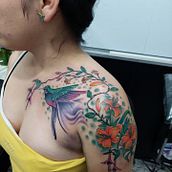Mi Proyecto del curso: Tatuaje artístico full color. Traditional illustration, Drawing, Digital Illustration, Tattoo Design, and Digital Drawing project by Deyvid Tamayo - 03.29.2022
