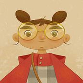  "Little Red Riding Hood" course "Adobe Photoshop for concept art" with Nacho Yagüe. Traditional illustration project by Marily Cordero - 01.25.2021