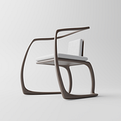 Modern Chinese armchair. Furniture Design, Making, and 3D project by Jonathan Nieh - 05.29.2021
