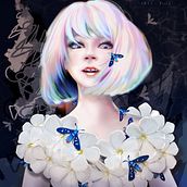 My project for course: Digital Fantasy Portraits with Photoshop. Traditional illustration, Drawing, Digital Illustration, Portrait Drawing, Digital Drawing, and Digital Painting project by terre_britton - 03.12.2022