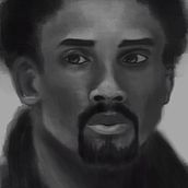 Retrato de Kobe Bryant. Traditional illustration, Arts, Crafts, Painting, Sketching, Creativit, Pencil Drawing, Drawing, Digital Illustration, and Portfolio Development project by Giovanni Storel da Silva - 03.30.2022